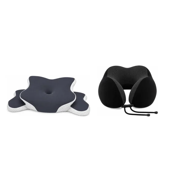 Cuscino a farfalla + cuscino da viaggio — Insieme conviene